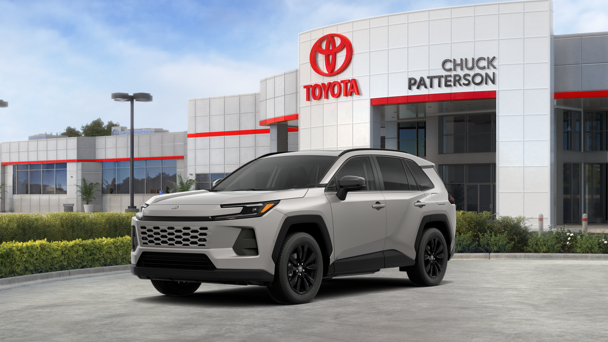 2026 Toyota RAV4 XLE Premium in Meteor Shower — front three-quarter view