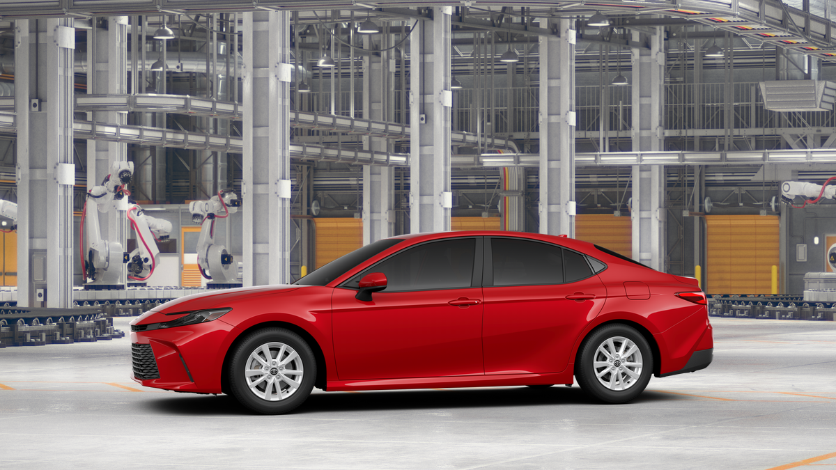 2026 Toyota Camry — rear three-quarter view