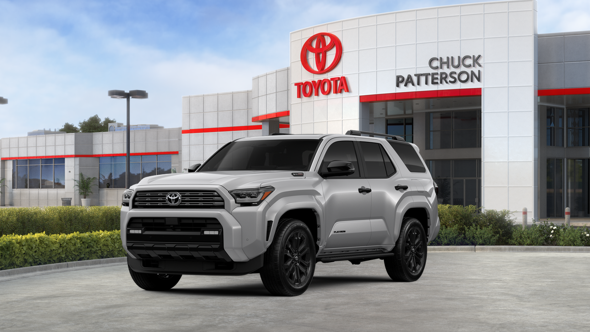 2026 Toyota 4Runner i-FORCE MAX Platinum in Cutting Edge — front three-quarter view