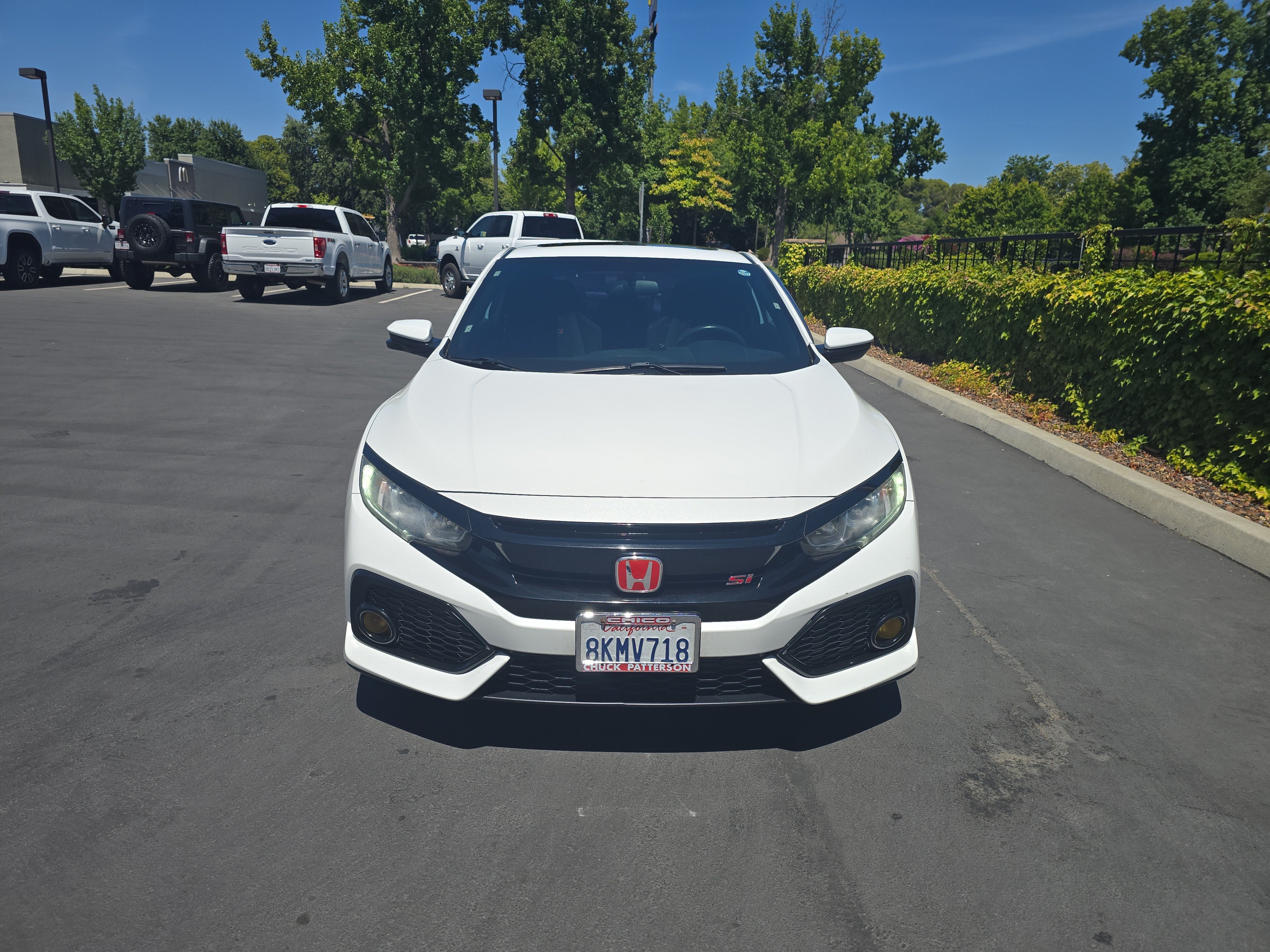 2019 Honda Civic Si Coupe — side profile view