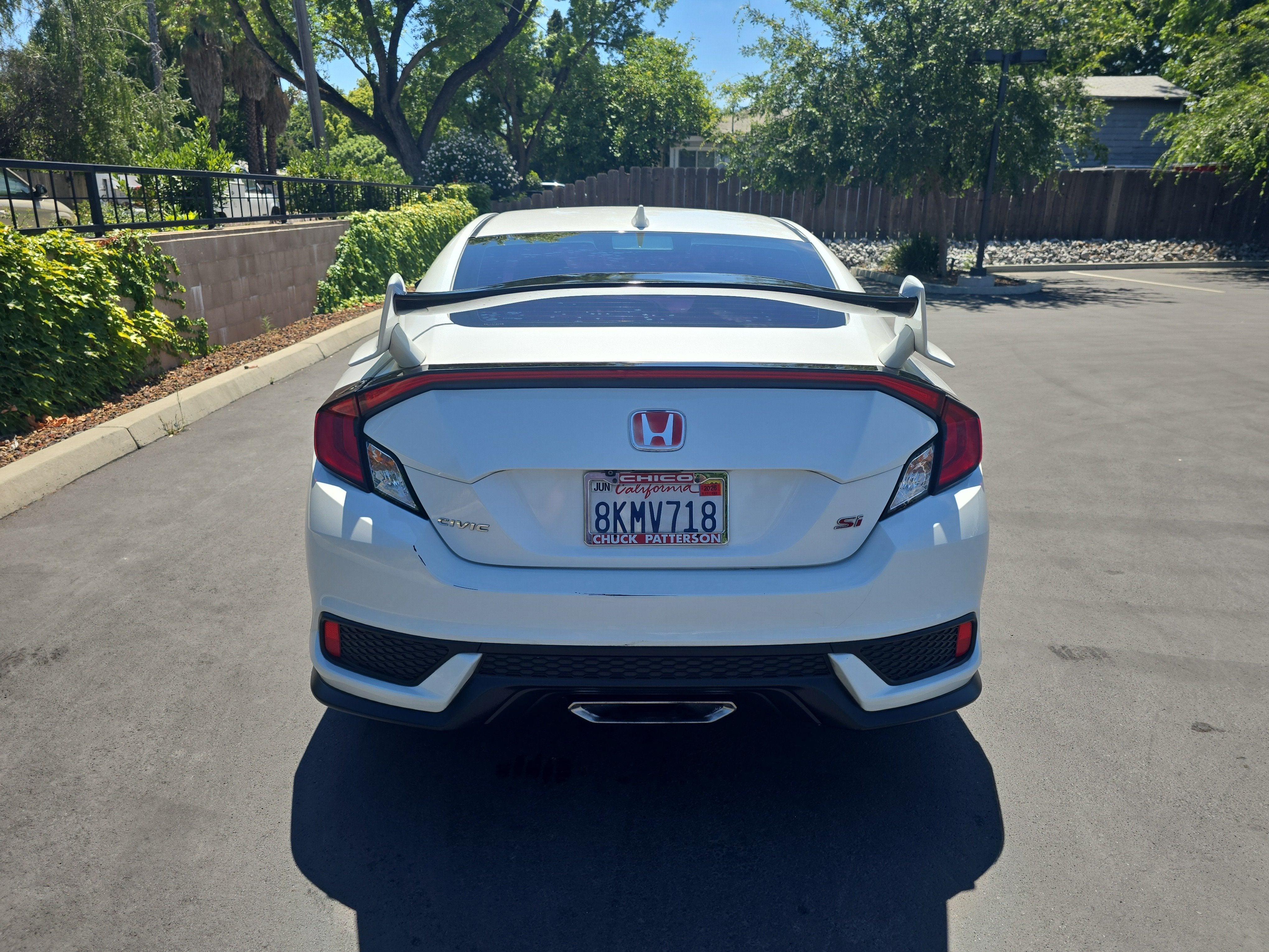 2019 Honda Civic Si Coupe — interior view