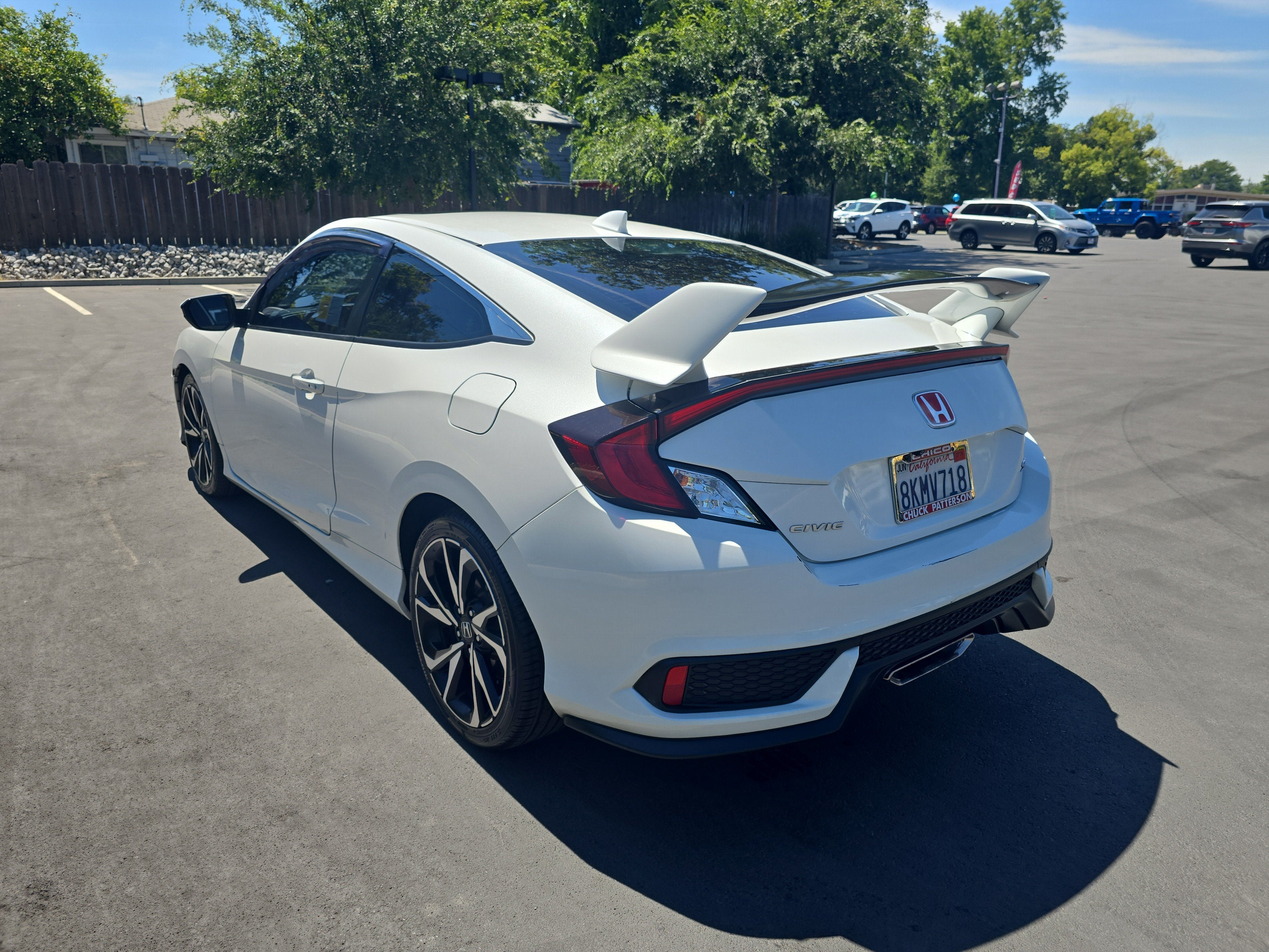 2019 Honda Civic Si Coupe — detail view