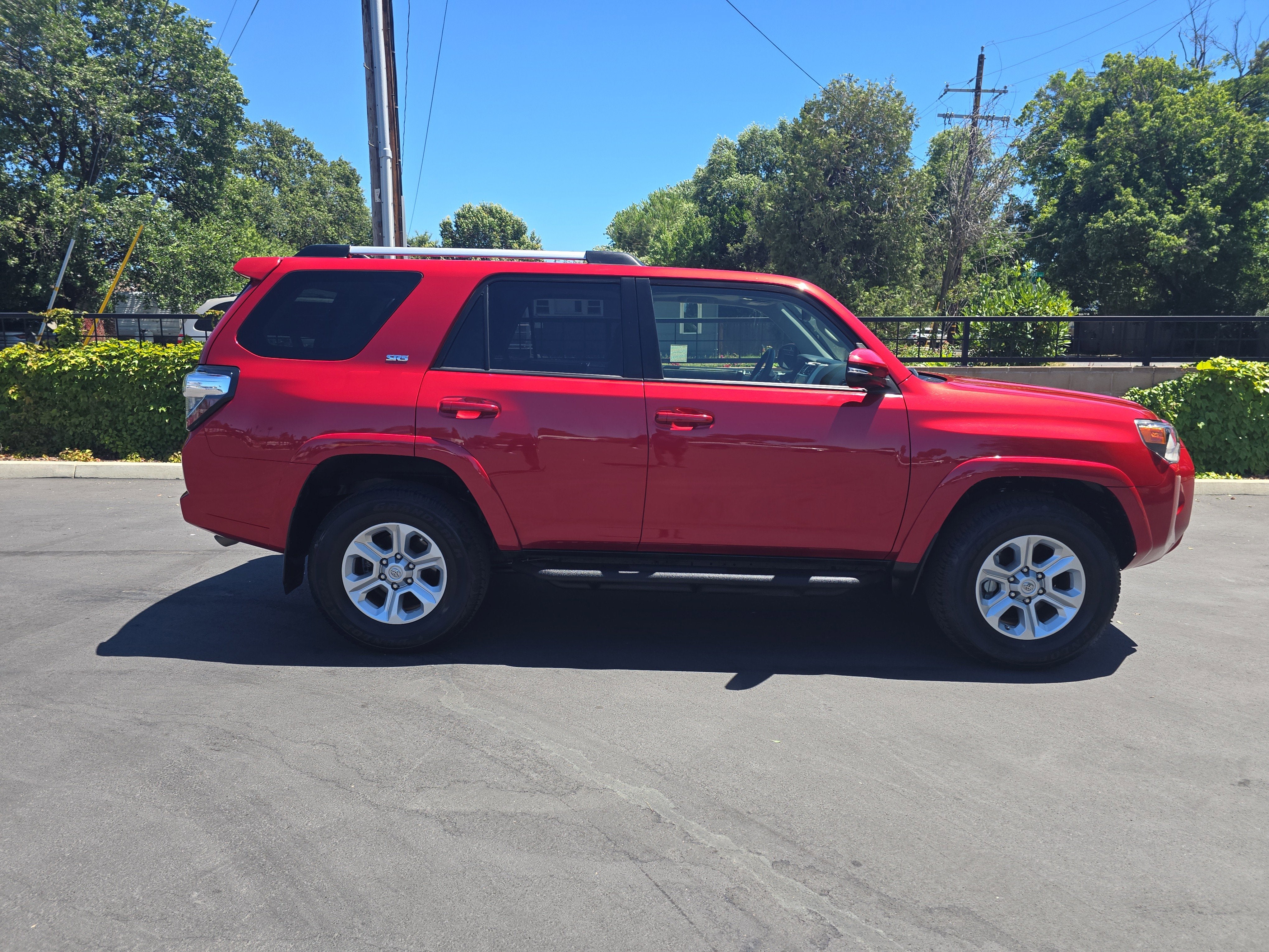 2021 Toyota 4Runner — rear three-quarter view
