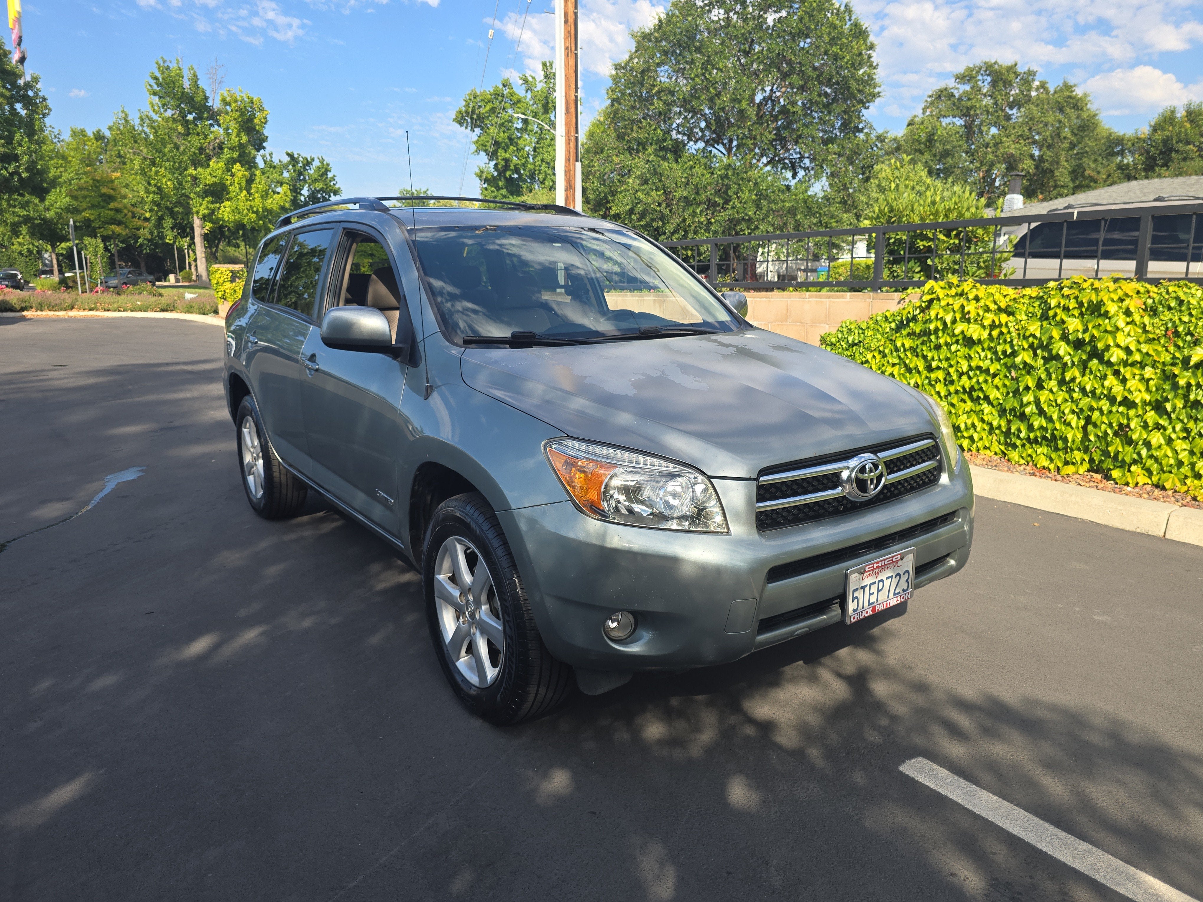 2006 Toyota RAV4 Limited in Light Green Metallic — front three-quarter view